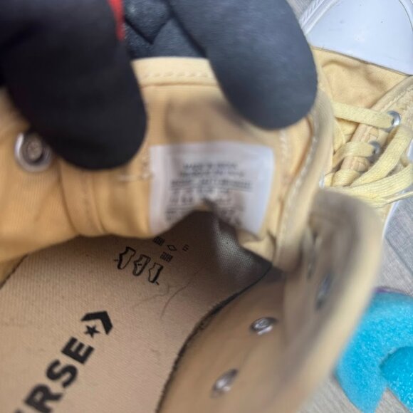 Converse Dream Weaver Pale Yellow Sneaker Women's Size 7.5 - Picture 5 of 7